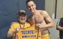 Thauvin le regaló su playera a Guerrerito.