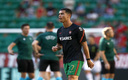 CR7 en una práctica con Portugal. (Reuters)