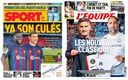 Fichajes del Barcelona y una nueva era en París. (Sport y L'Equipe)