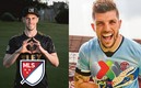 Gareth Bale y Tiago Volpi (Captura de Twitter LAFC y Tiago Volpi).
