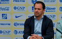 Santiago Baños durante la presentación de los refuerzos. (Foto: Mexsport)