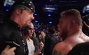The Undertaker y Brock Lesnar tuvieron un careo en UFC (Foto Captura)