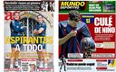España Femenil y los fichajes del Barcelona. (AS y Mundo Deportivo)