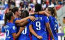 Francia debutó en la Eurocopa Femenil goleando a Italia (Twitter @equipedefranceF)