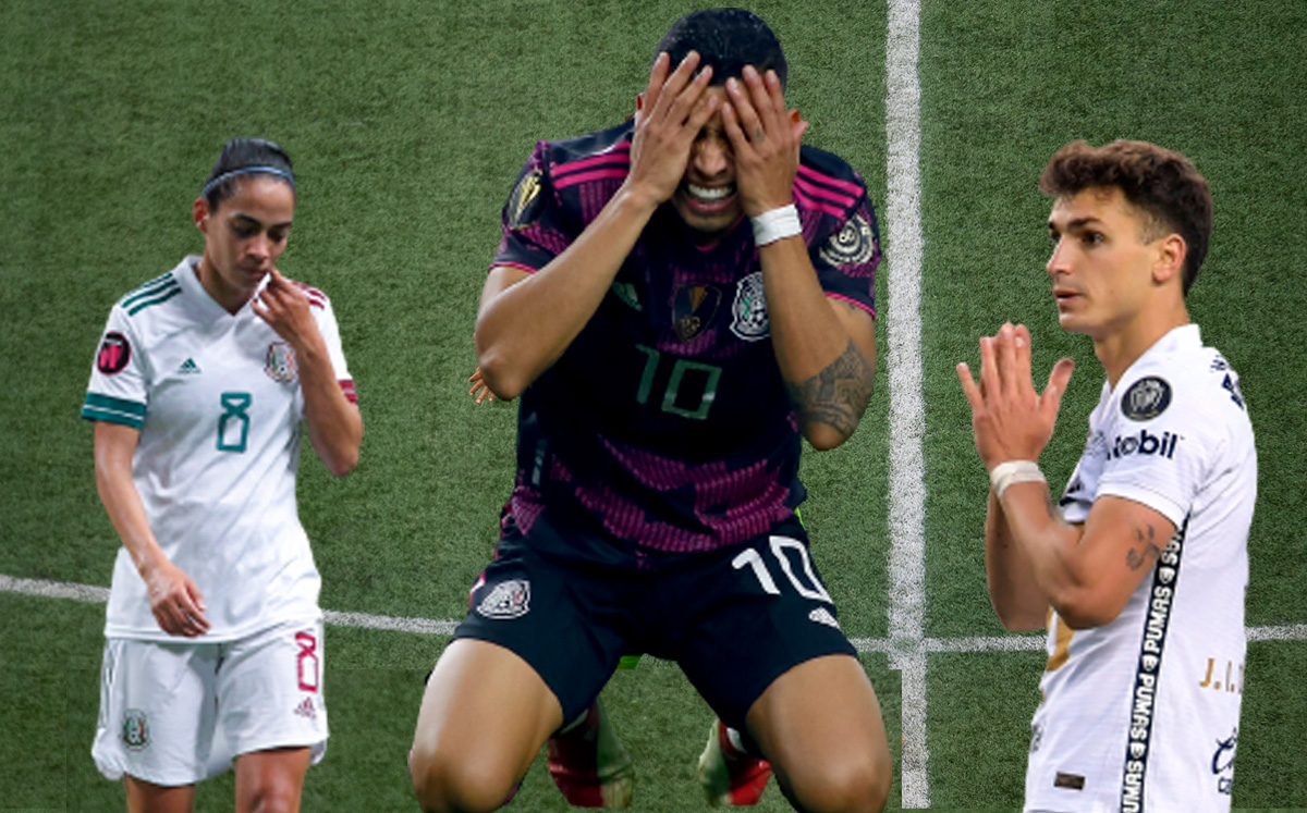 Los fracasos del futbol mexicano son constantes. (Fotos: Mexsport)