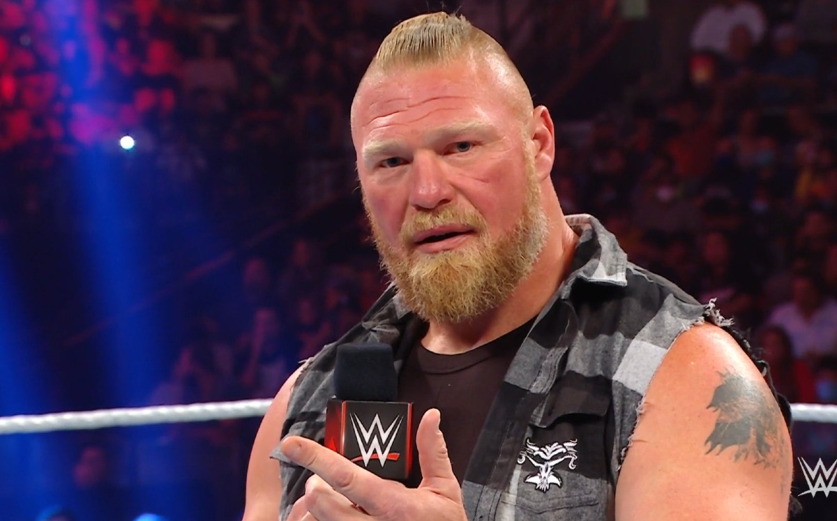 Brock Lesnar (Captura de Twtter WWE).