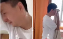 El padre lloró al ver la calificación de matématicas. (FOTO: Captura)