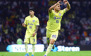 Richard Sánchez, mediocampista del América, celebra su golazo contra Toluca. (Imago7)