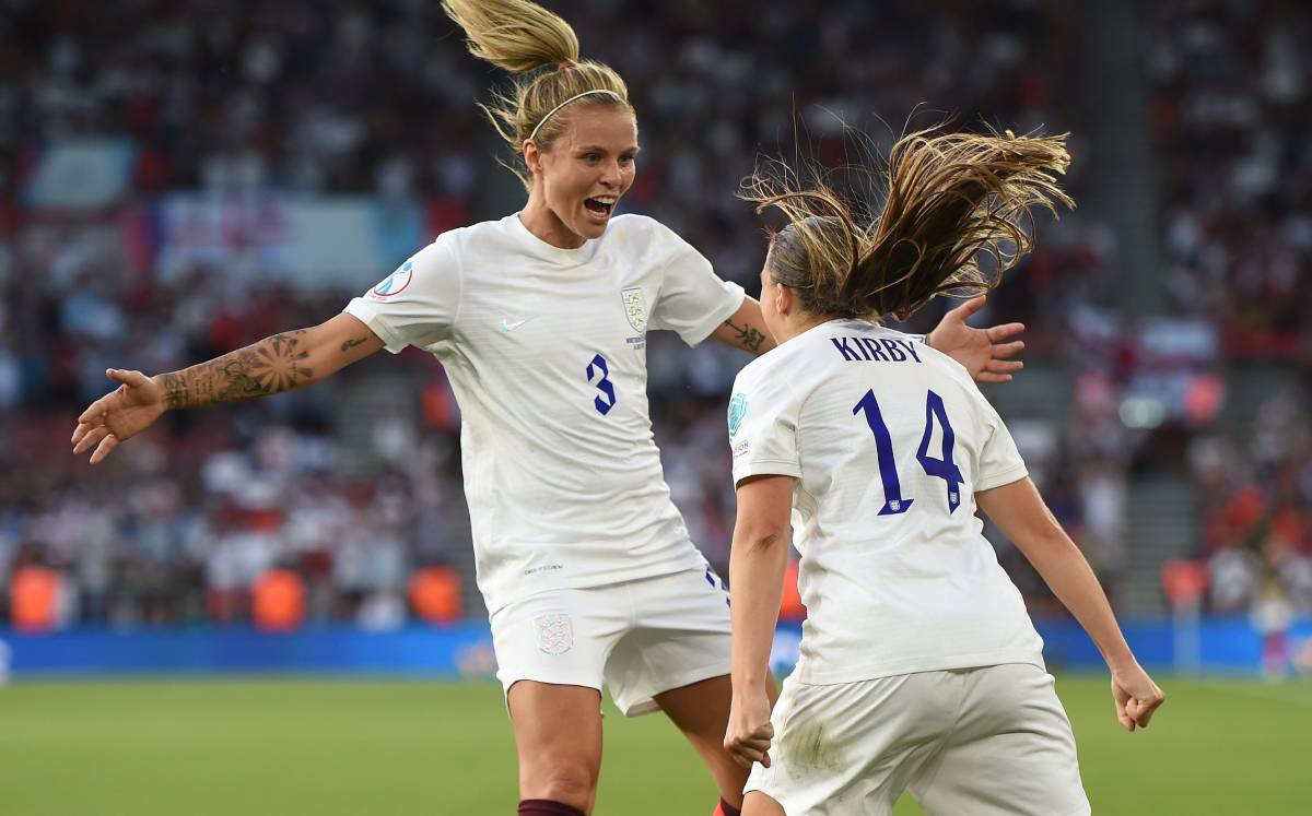 Inglaterra goleó a Irlanda del Norte en la Eurocopa Femenil (Twitter @England)