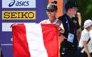 Kimberly García logró el primer oro para Perú en un Mundial de atletismo (AFP)