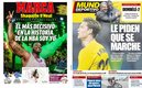 Las portadas deportivas en Europa.