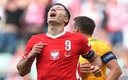 Lewandowski en duelo de Nations League. (Reuters)