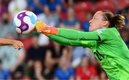 Pauline Peyraud-Magnin es la arquera titular de Francia. (FOTO: AFP)