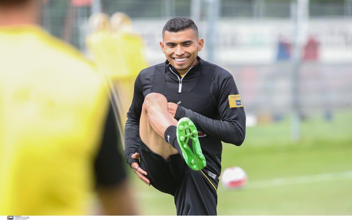 Orbelín Pineda escogió Grecia en busca de su lugar en Qatar 2022