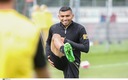 Orbelín en un entrenamiento del AEK. (Twitter)