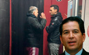 Alarcón criticó al Tata por ver un duelo de la Liga Argentina. (Fotos: @robymartinez10 y Mexsport)