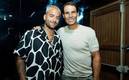 Rafa Nadal y Maluma coincidieron en Ibiza (Instagram @rafaelnadal)