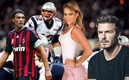 Paolo Maldini, Tom Brady, Ines Sainz y David Beckham (MexSport).