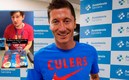 Las camisetas de Robert Lewandowski no pudieron venderse porque les faltaba una letra. (FC Barcelona)