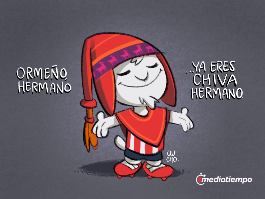 Santiago Ormeño, ya eres Chiva Hermano