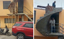 La construcción se hizo viral en TikTok. (FOTO: Captura)