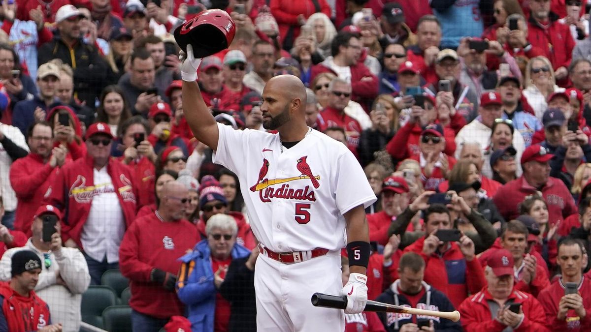 Albert Pujols está en su última temporada como pelotero en la MLB. (AP)