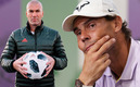 Rafael Nadal emuló a Zidane en un partido a beneficio. (EFE / Footy Renders)