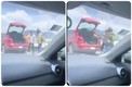 Sujetos se pelearon y el video se hizo viral (Captuas de pantalla)