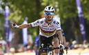 Julian Alaphilippe ganó la primera etapa de la Vuelta a Valonia (AFP)