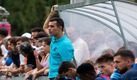 Rafa Márquez en el juego contra La Jorquera (@FCBarcelonaB)