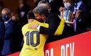 Messi y Laporta. (FC Barcelona)
