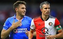 Santi Giménez y Robin van Persie (MexSport).