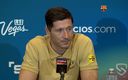 Lewandowski en rueda de prensa. (FC Barcelona)