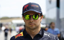 Checo Pérez en el GP de Hungría. (Reuters)
