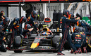 Checo Pérez tuvo la parada de pits más rápida de la temporada.