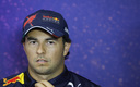 Checo Pérez, piloto de Red Bull. (Reuters)
