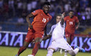 Alphonso Davies no pudo pesar en San Pedro Sula | AFP