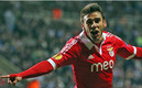 Eduardo Salvio durante su etapa con el Benfica. (FOTO: AFP)