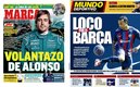 Las portadas de los diarios europeos.