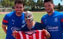 Rey Mysterio, luchador de WWE y confeso seguidor de las Chivas. (TW @Chivas)