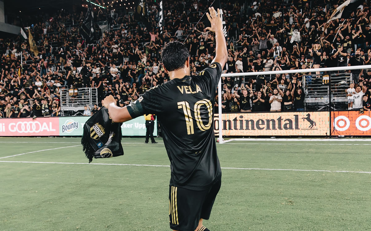 Vela pasa por buen momento con su equipo | Twitter @LAFC