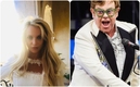 Britney Spears y Elton John / Twitter
