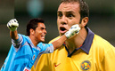 Oswaldo Sánchez y Cuauhtémoc Blanco. (Mexsport)