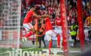 Benfica debutó goleando al Arouca (AFP)