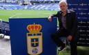 Jesus Martínez vive sus primeros días en Oviedo como directivo del club. FOTO: EFE.