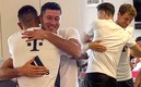 Lewandowski se despidió de sus compañeros. (Foto: Bayern)