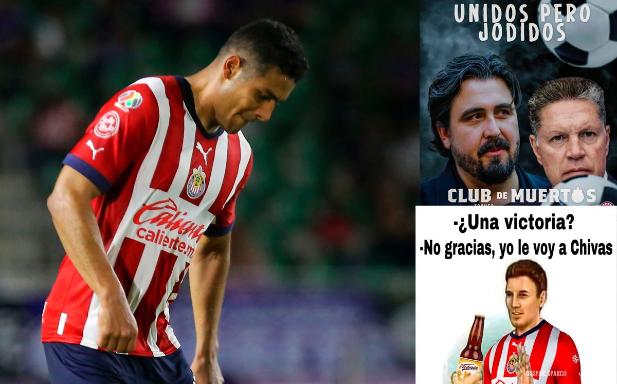 Memes destrozan a Chivas por su racha sin triunfos Mediotiempo