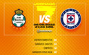Santos y Cruz Azul están fuera de los primeros 8 lugares de la clasificación (mediotiempo)