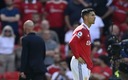 Cristiano Ronaldo durante el Manchester United vs Brighton. (Reuters)