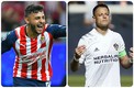 Alexis Vega y Javier Hernández (mediotiempo)
